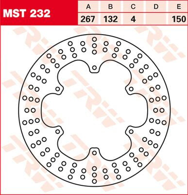 ROTOR TRW MST232