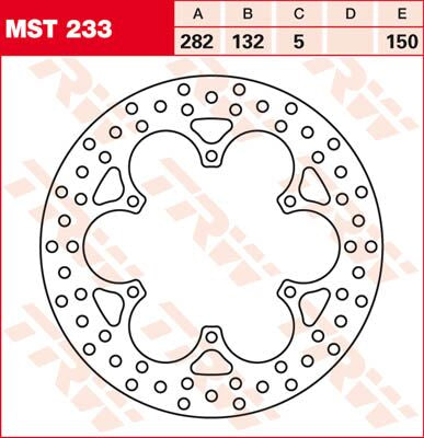 ROTOR TRW MST233