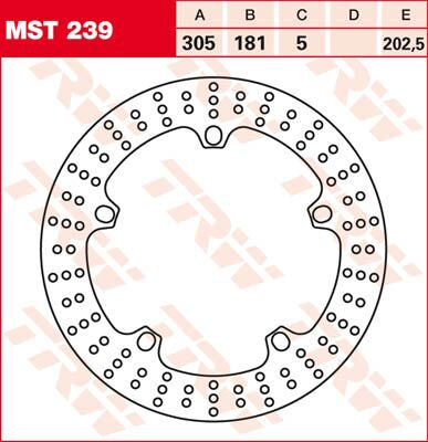ROTOR TRW MST239