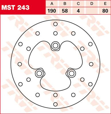 ROTOR TRW MST243