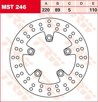 ROTOR TRW MST246