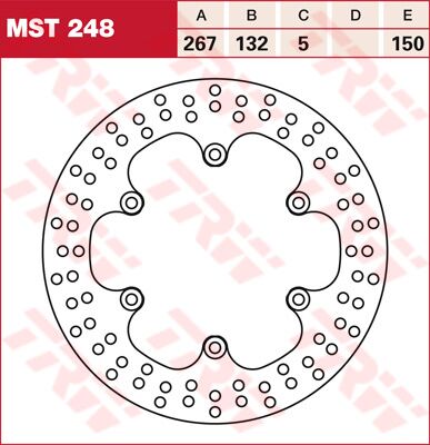 ROTOR TRW MST248
