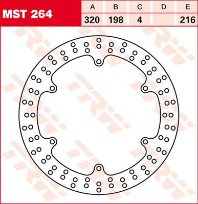 ROTOR TRW MST264