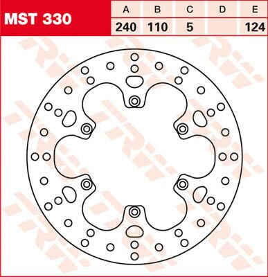 ROTOR TRW MST330
