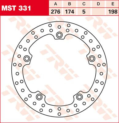 ROTOR TRW MST331