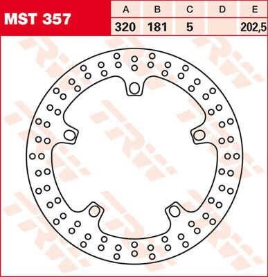 ROTOR TRW MST357