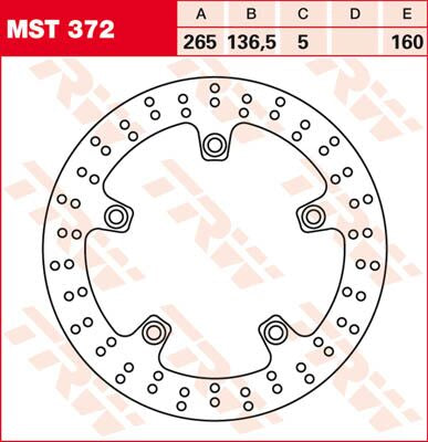ROTOR TRW MST372