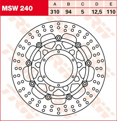 ROTOR TRW MSW240