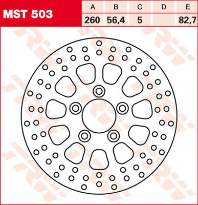 REAR BRAKE DISC SPORTSTER