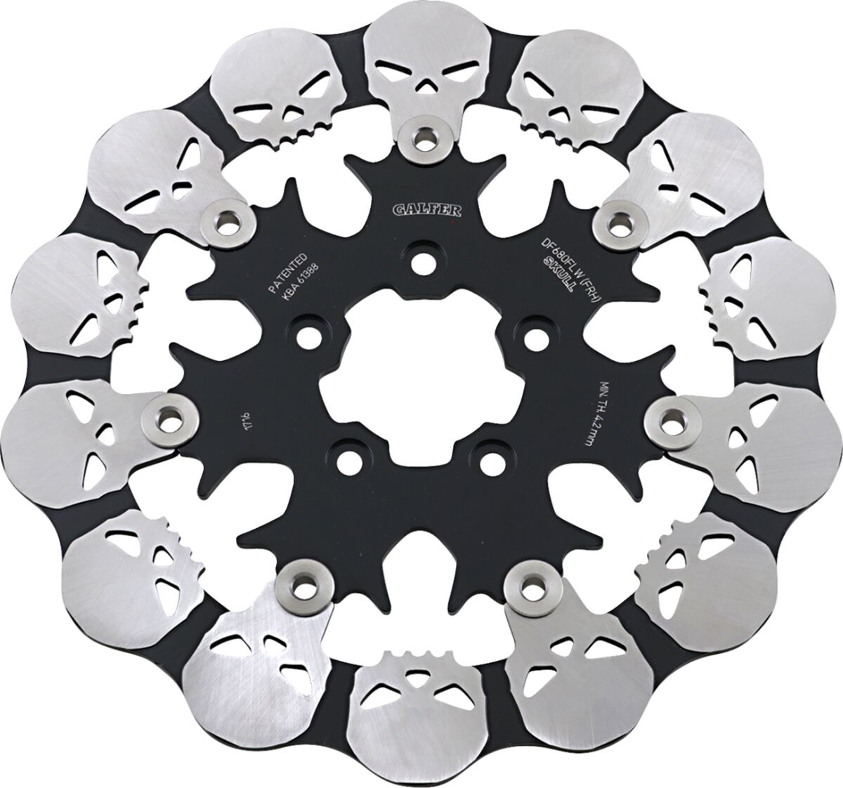 BRAKE DISC FLOAT SKULL