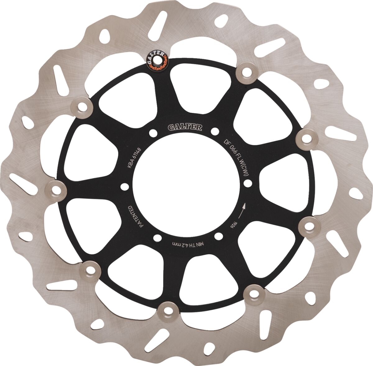 BRAKE DISC FLOAT WAVE LEFT