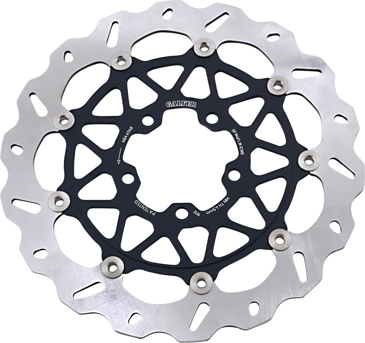 BRAKE DISC FLOAT WAVE LEFT