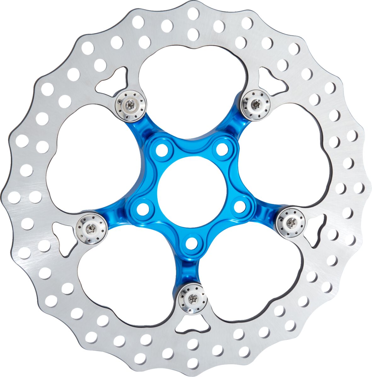 ROTOR FRONT SPIDER 320MM BLUE