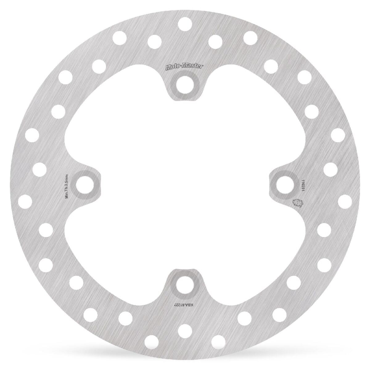 BRAKE DISC ROUND REAR