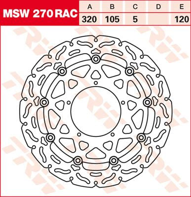 ROTOR TRW MSW270RAC