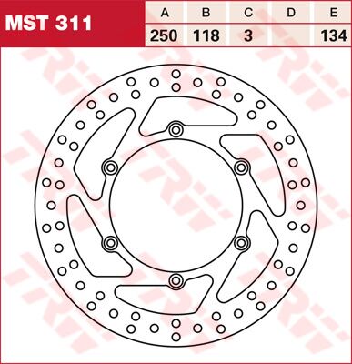 ROTOR TRW MST311