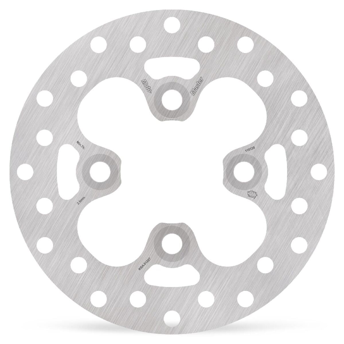 BRAKE DISC ROUND FRONT