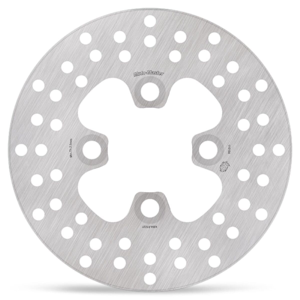 BRAKE DISC ROUND FRONT