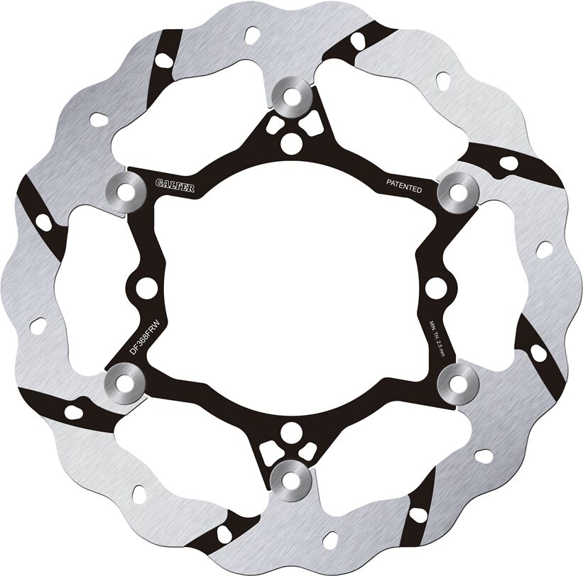 BRAKE DISC FLOAT WAVE GROOVED