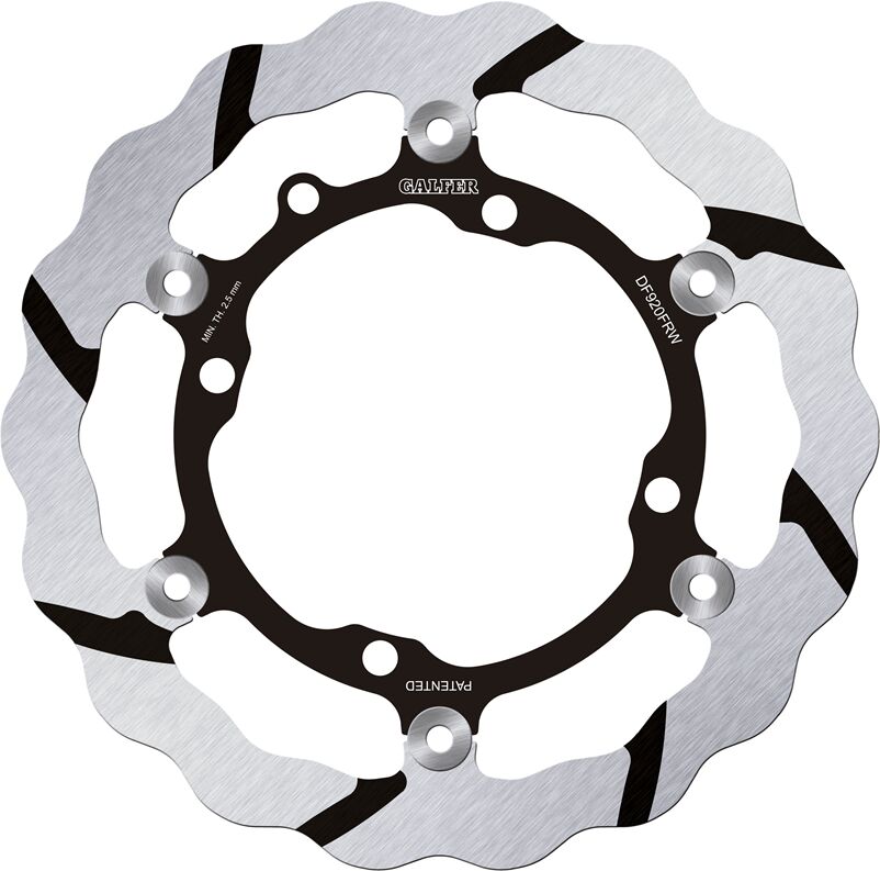 BRAKE DISC FLOAT WAVE GROOVED