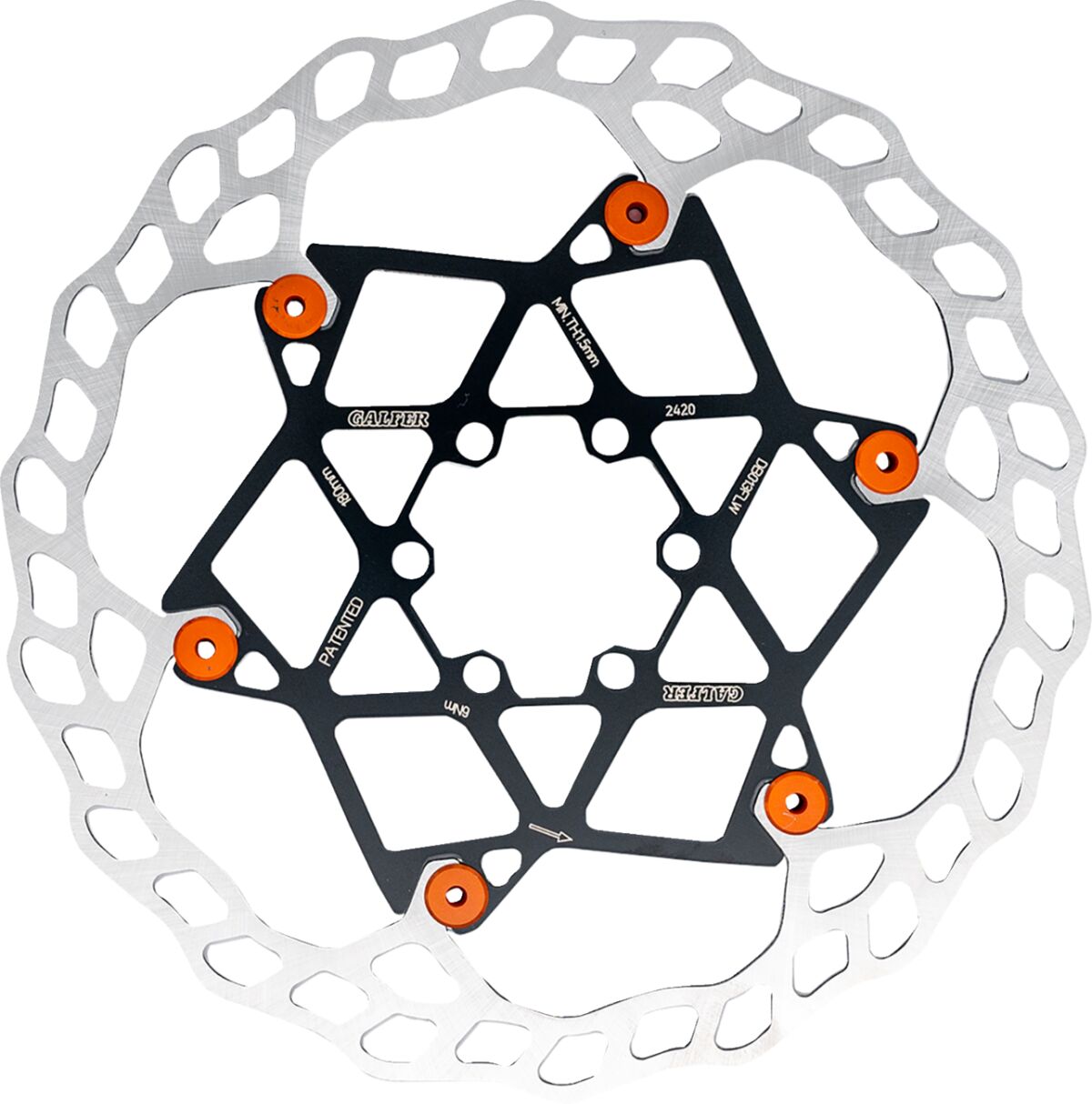 DISC WAVE FLOAT 203X2.0MM OR