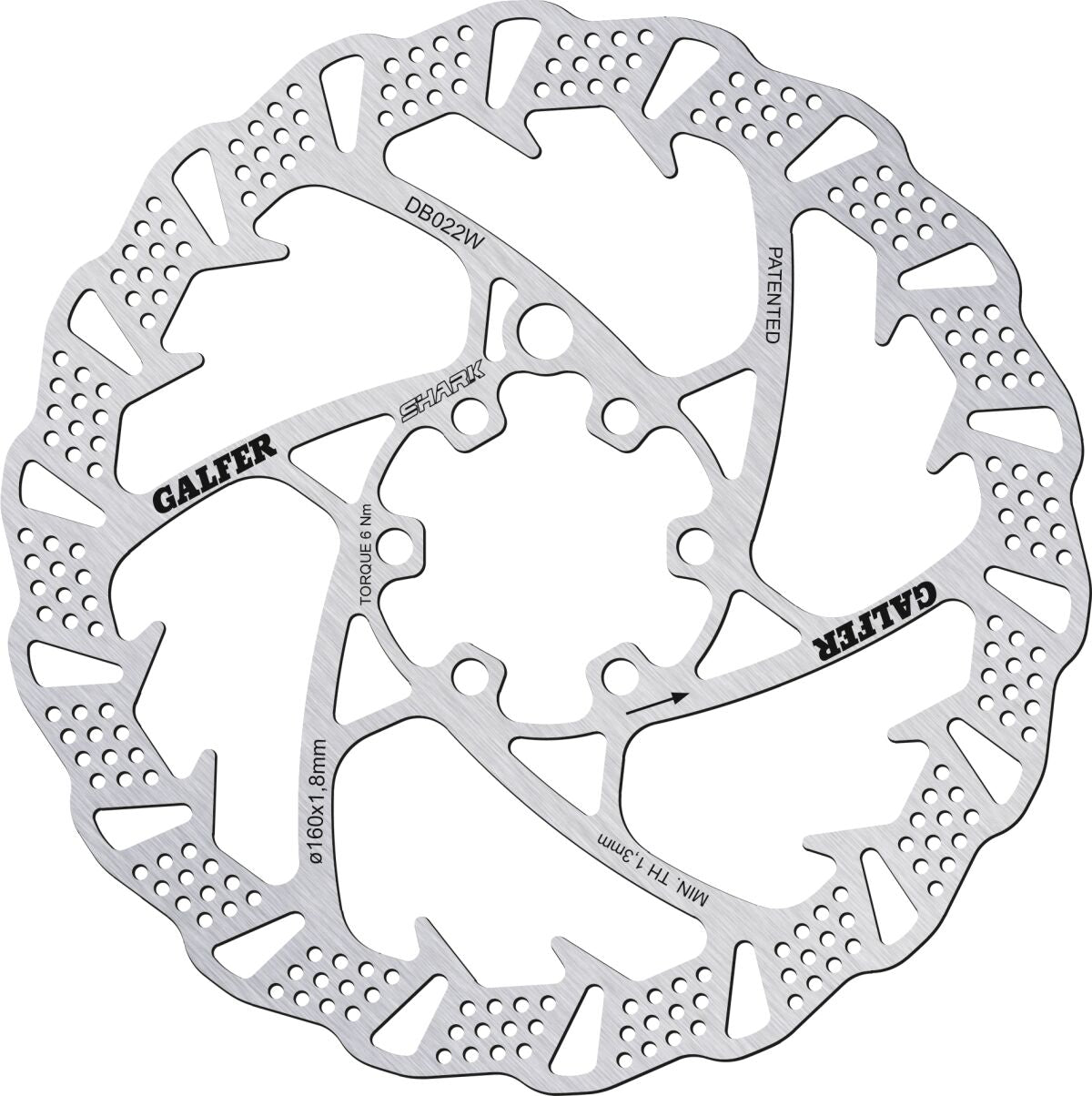 DISC SHARK 160X1.8MM