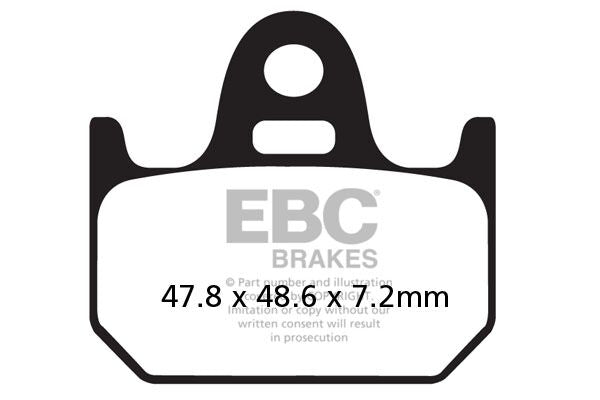 BRAKE PAD FA SER ORGANIC