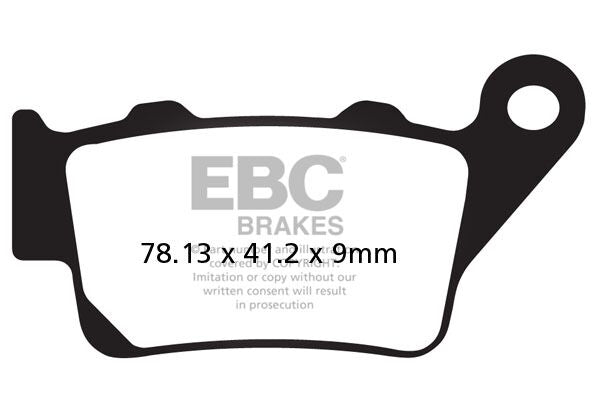 BRAKE PAD SFA ORG SCOOTER