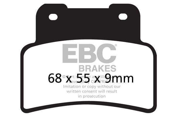 BRAKE PAD SFA ORG SCOOTER