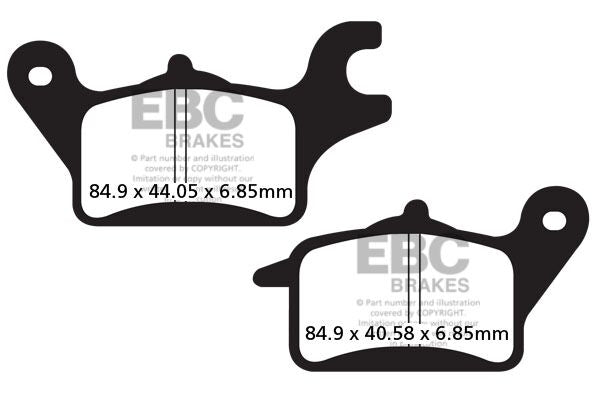 BRAKE PAD SFA ORG SCOOTER
