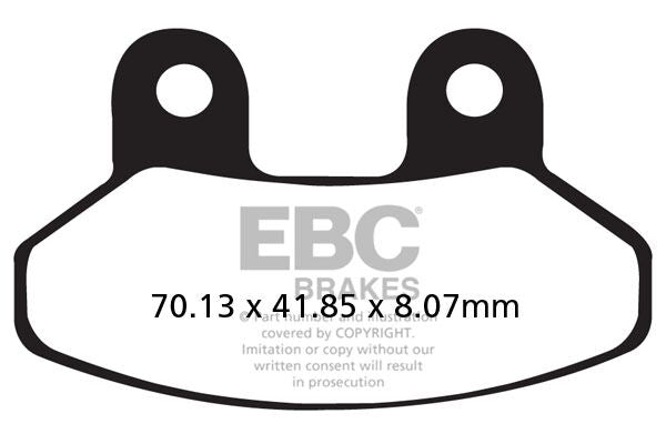 BRAKE PAD CARBON SCOOTER