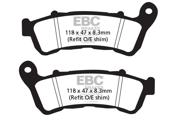 BRAKE PAD CARBON SCOOTER