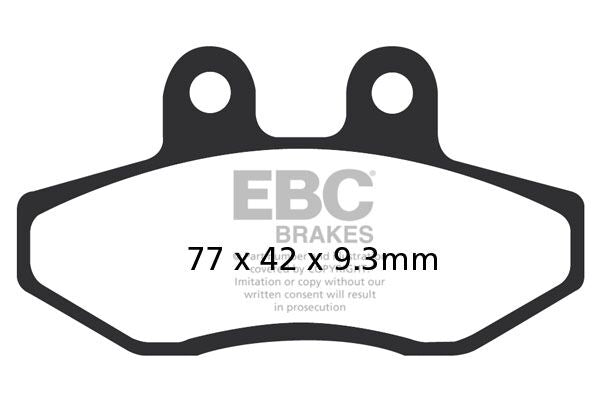 BRAKE PAD CARBON SCOOTER