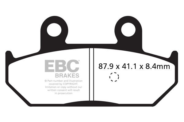 BRAKE PAD CARBON SCOOTER