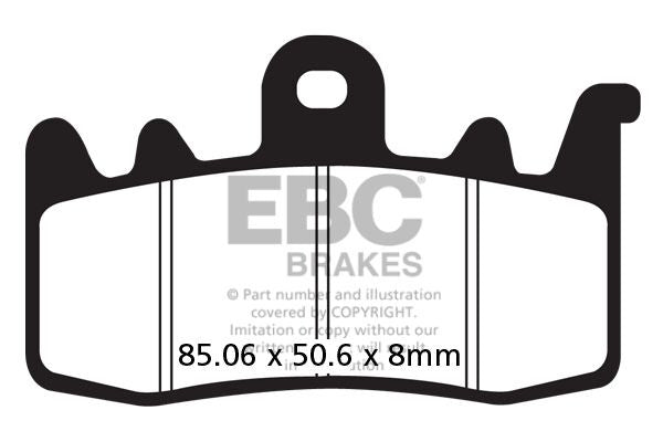 BRAKE PAD FA SER ORGANIC