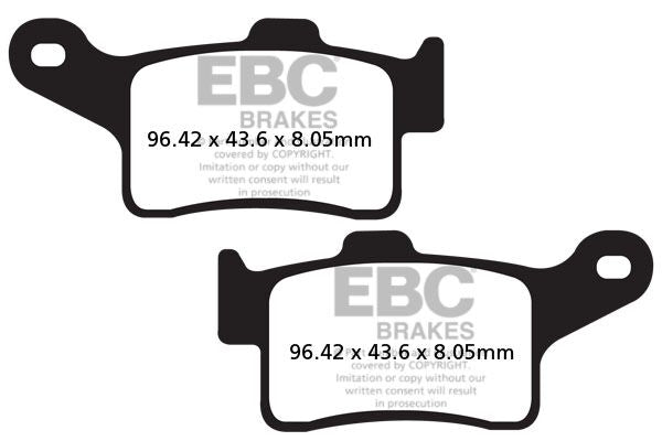 BRAKE PAD FA SER ORGANIC