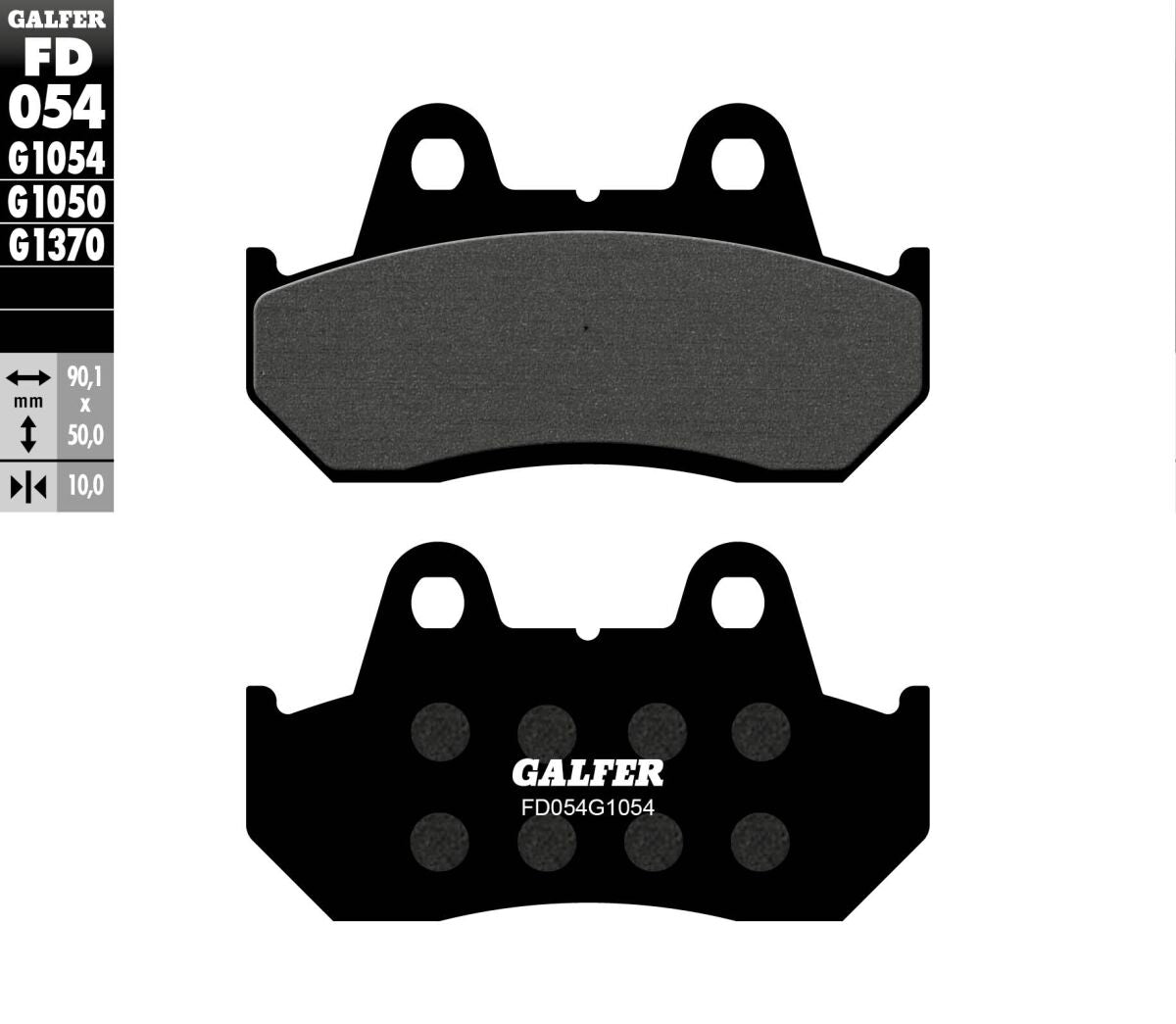 BRAKE PAD SEMI METAL