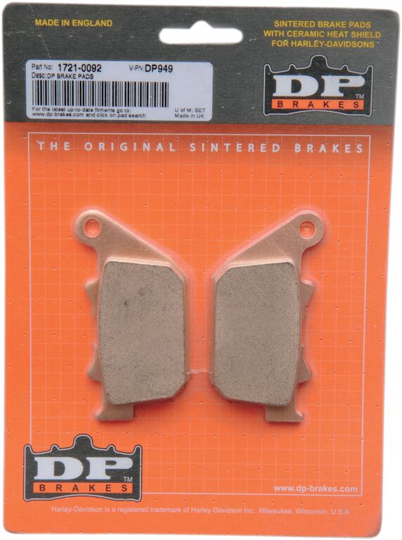 BRAKE PAD SINTERED DP949