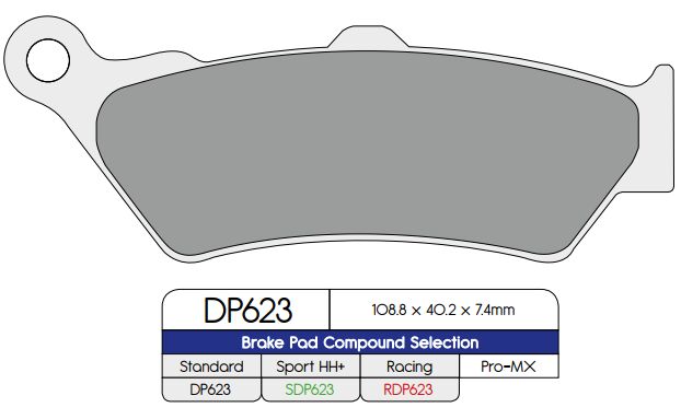 BRAKE PAD RDP