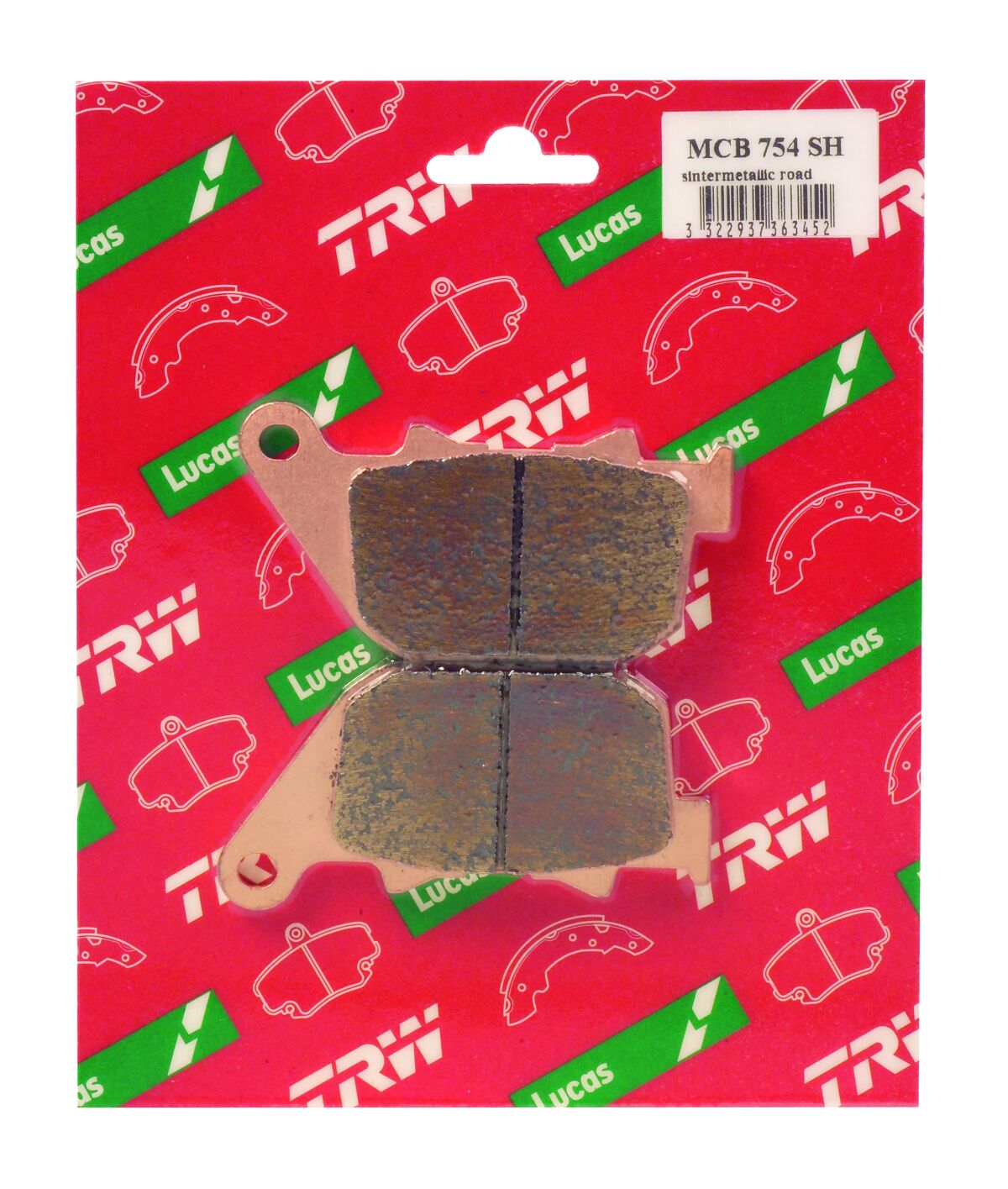 BRAKE PAD TRW MCB754SH