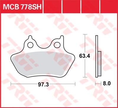 BRAKE PAD 44082-00C