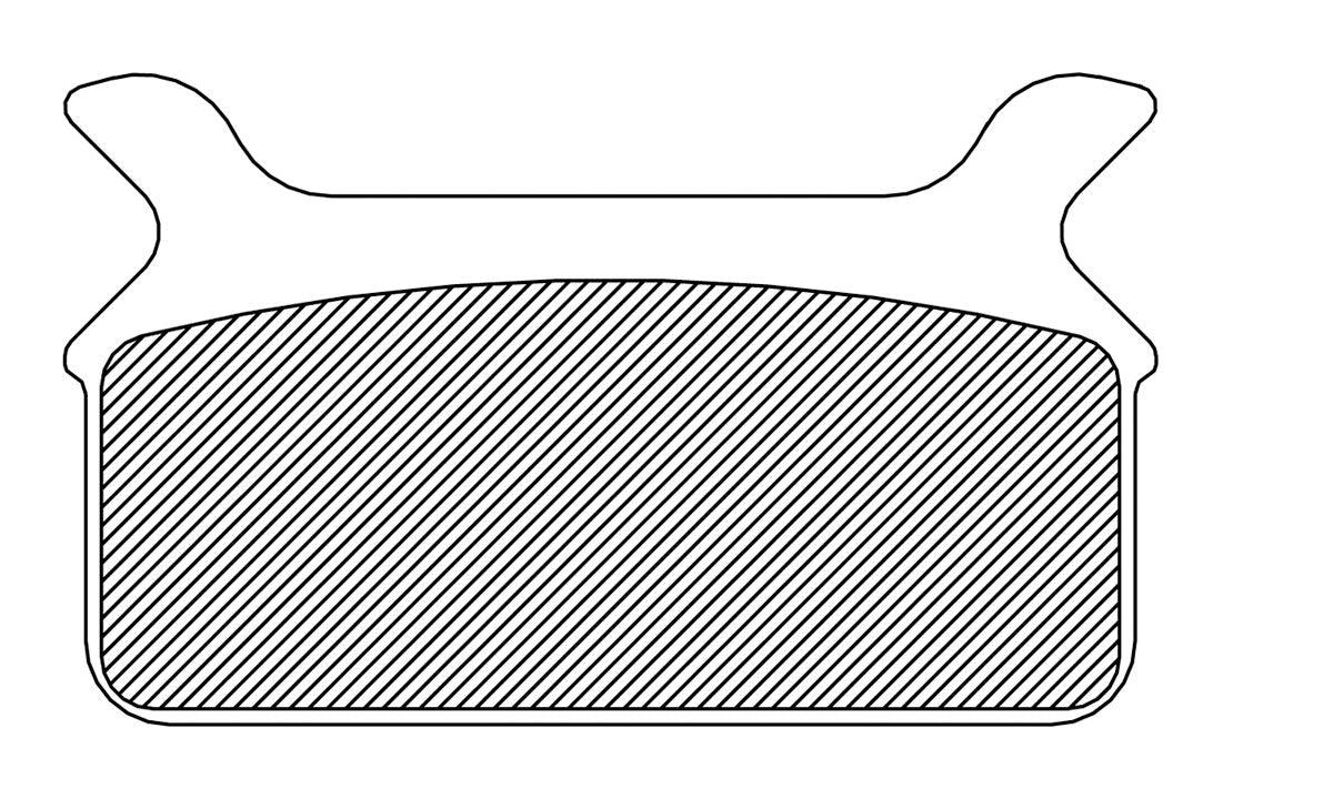 BRAKE PAD-DRAG SINTERED