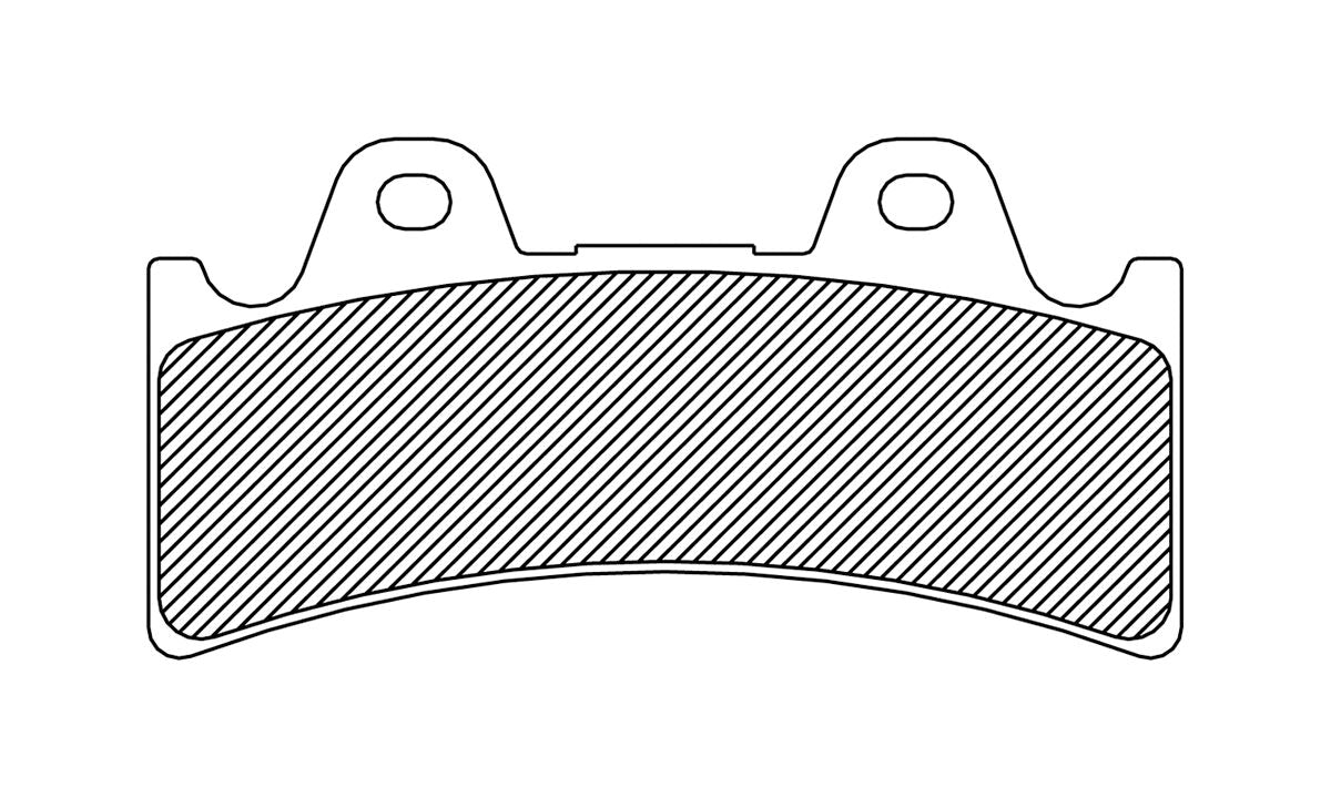 BRAKE PAD-DRAG SINTERED