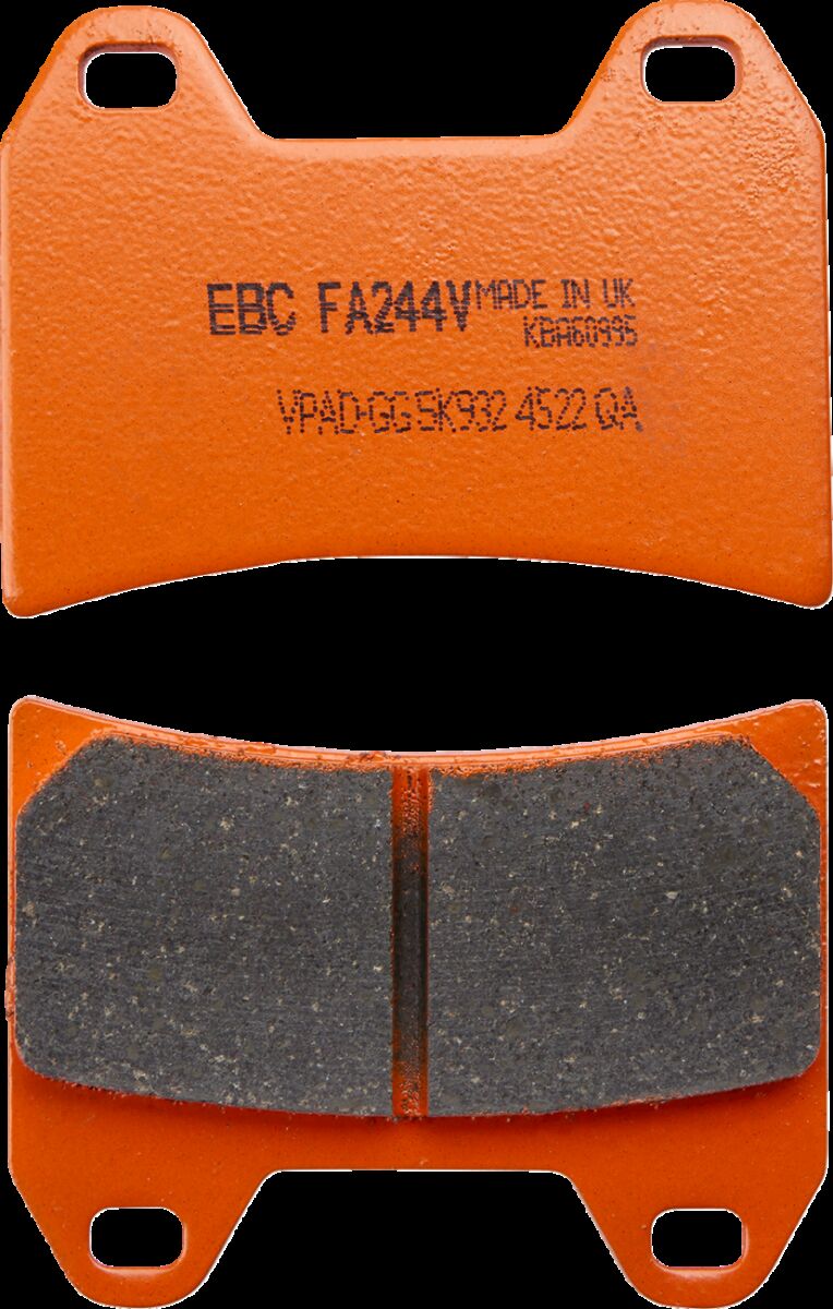 BRAKE PAD VEE SEMISNTRD