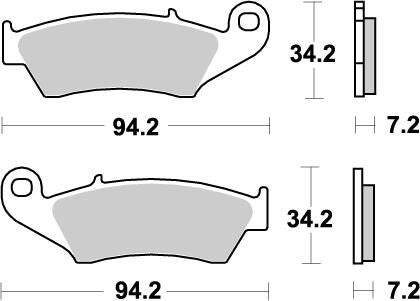 BRAKE PAD NITRO