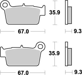 BRAKE PAD NITRO