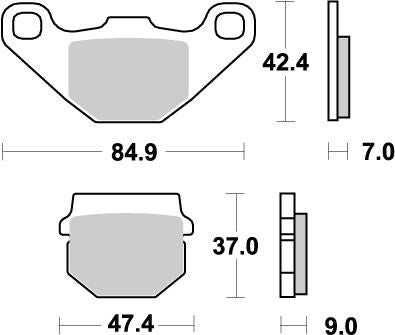BRAKE PAD NITRO
