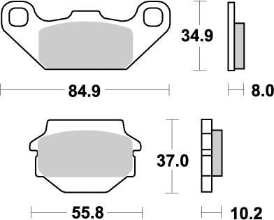 BRAKE PAD NITRO