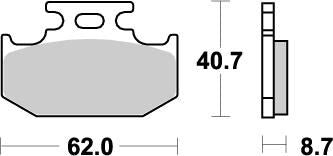 BRAKE PAD NITRO