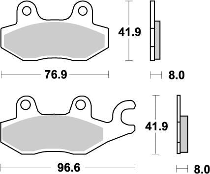 BRAKE PAD NITRO